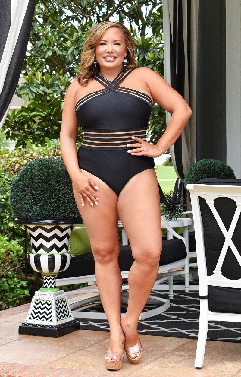 Load image into Gallery viewer, Gulf Shores Swimsuit - Black