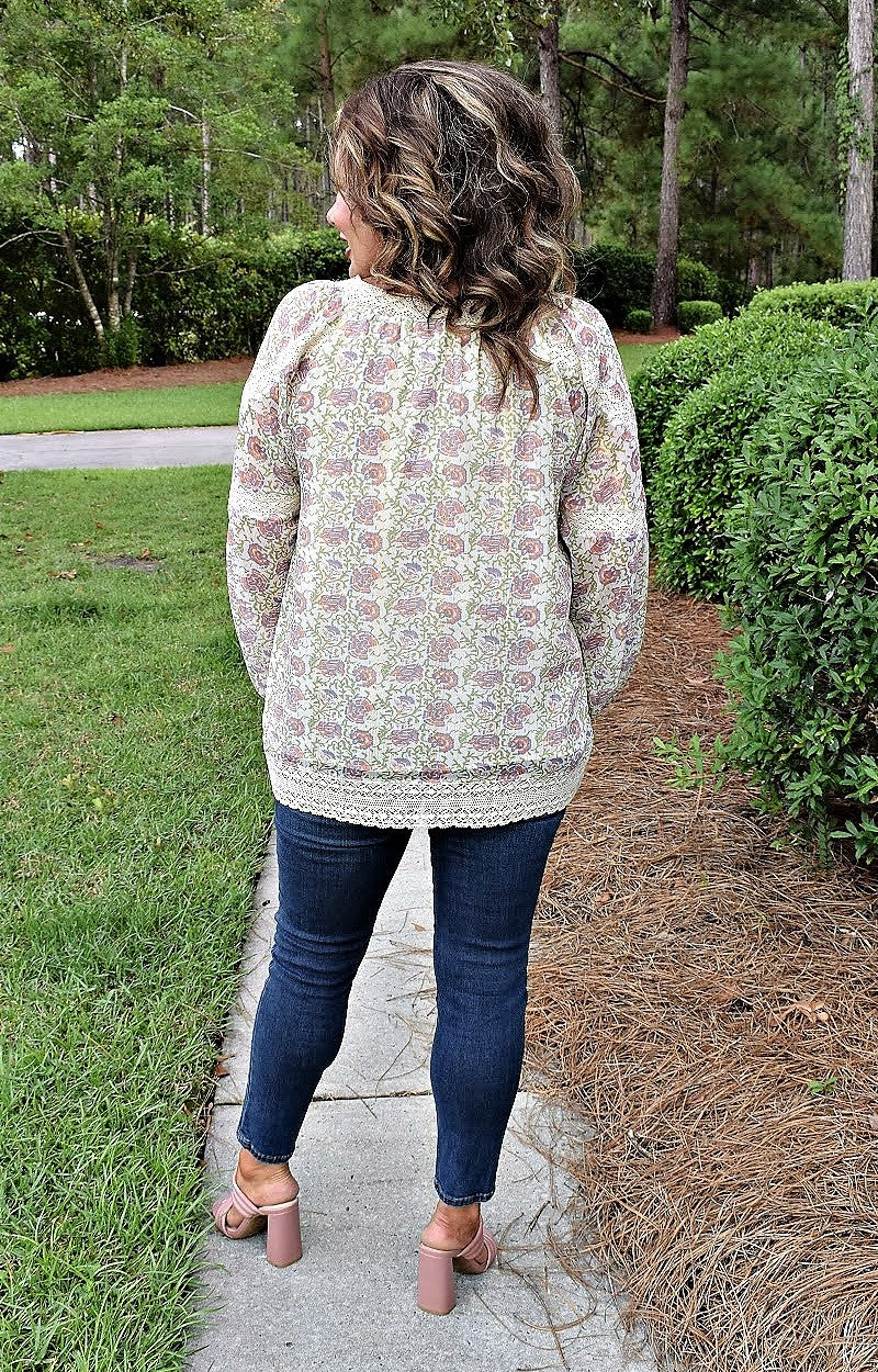 Thought You Should Know Embroidered Top - Multi