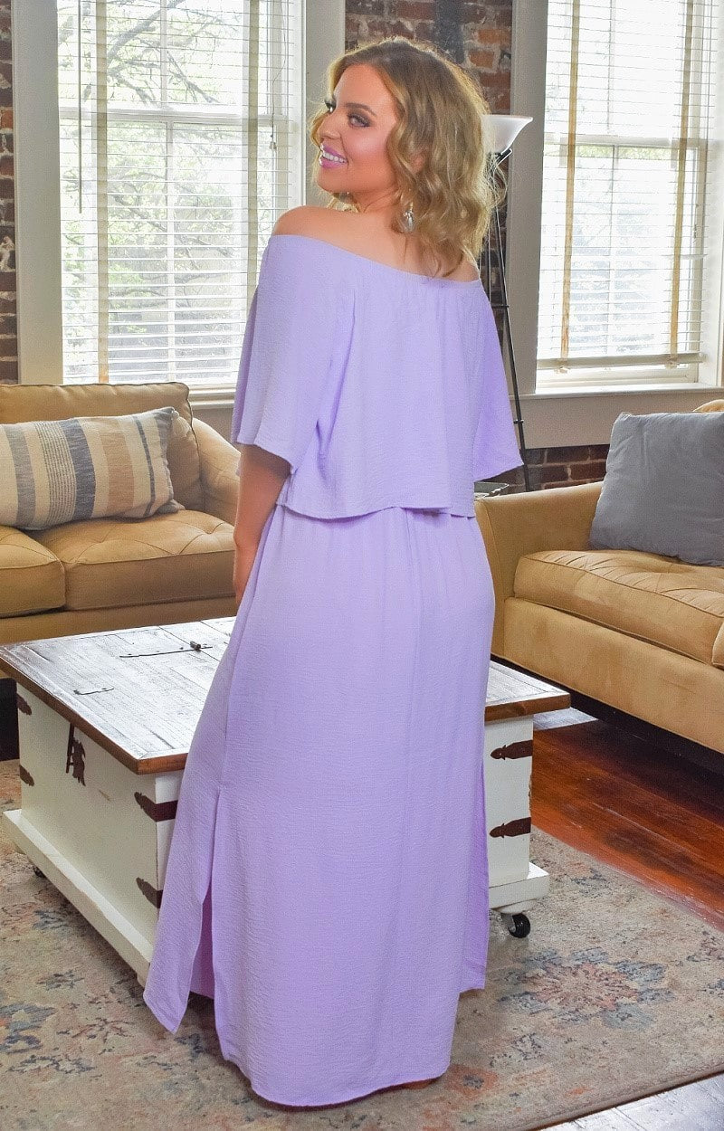 Load image into Gallery viewer, Hold My Heart Maxi Dress - Lavender